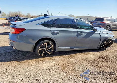 2022 Honda Accord Sport из США, поврежденный, VIN 1HGCV1F38NA110657